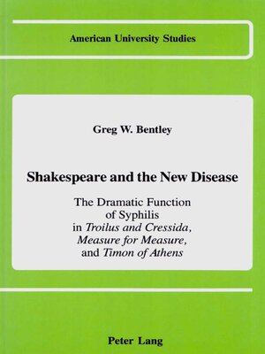 cover image of Shakespeare and the New Disease
